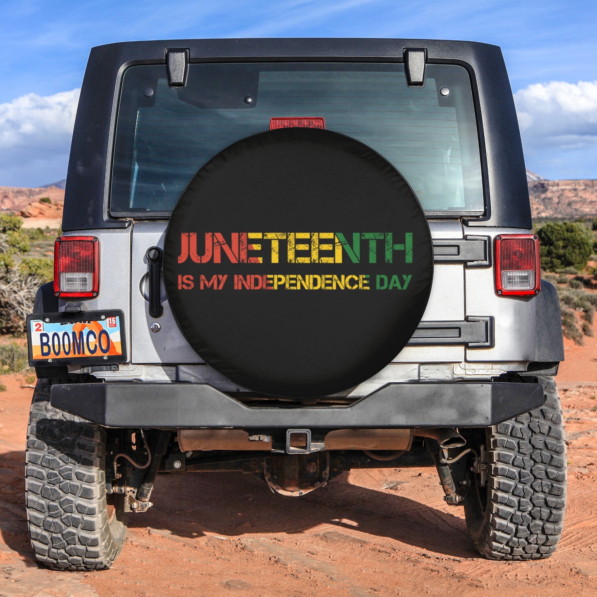 African Tire Covers - Juneteenth Spare Tire Cover Juneteenth Is My Independence Day NO.211 LT8