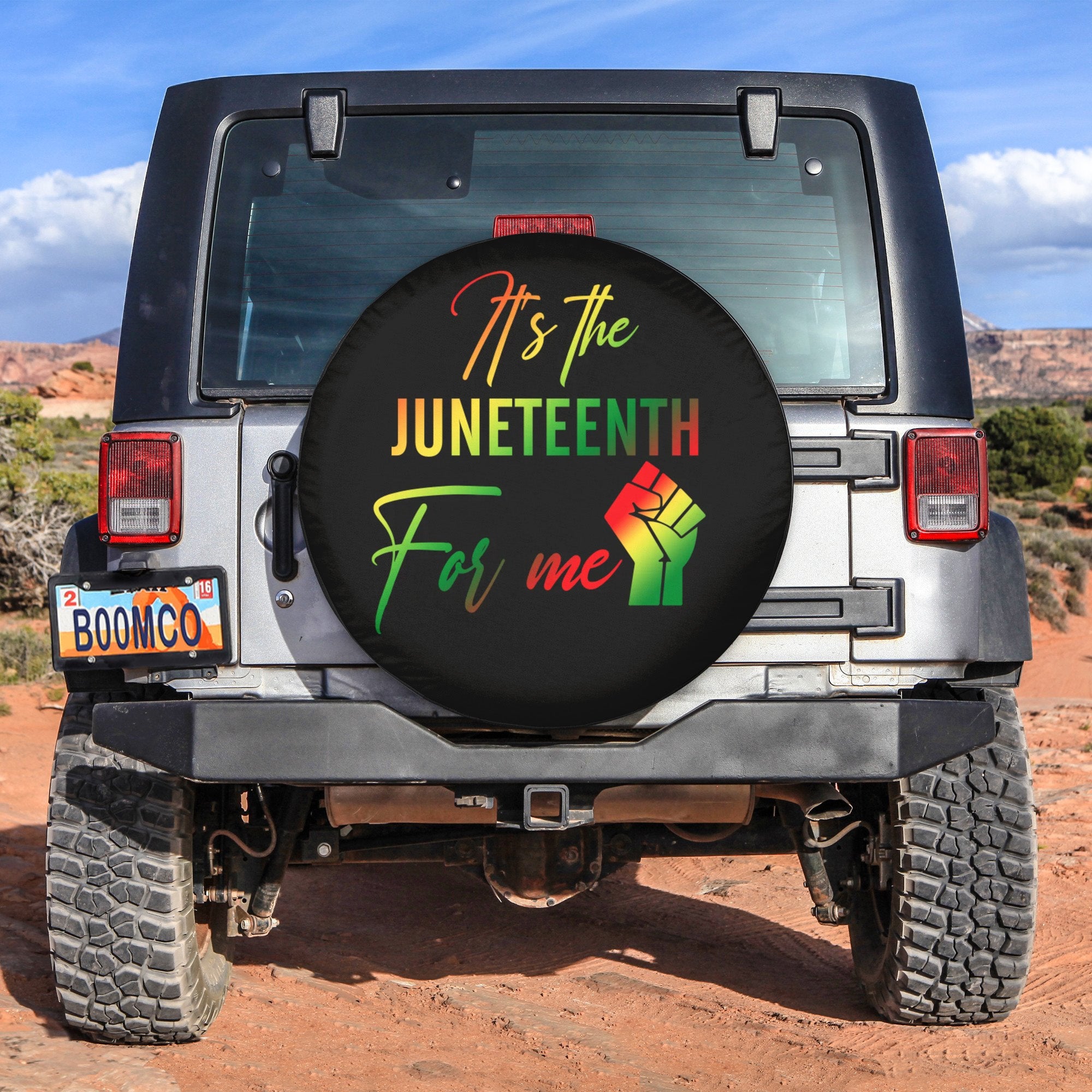 African Tire Covers - Juneteenth Spare Tire Cover It's The Juneteenth For Me NO.215 LT8