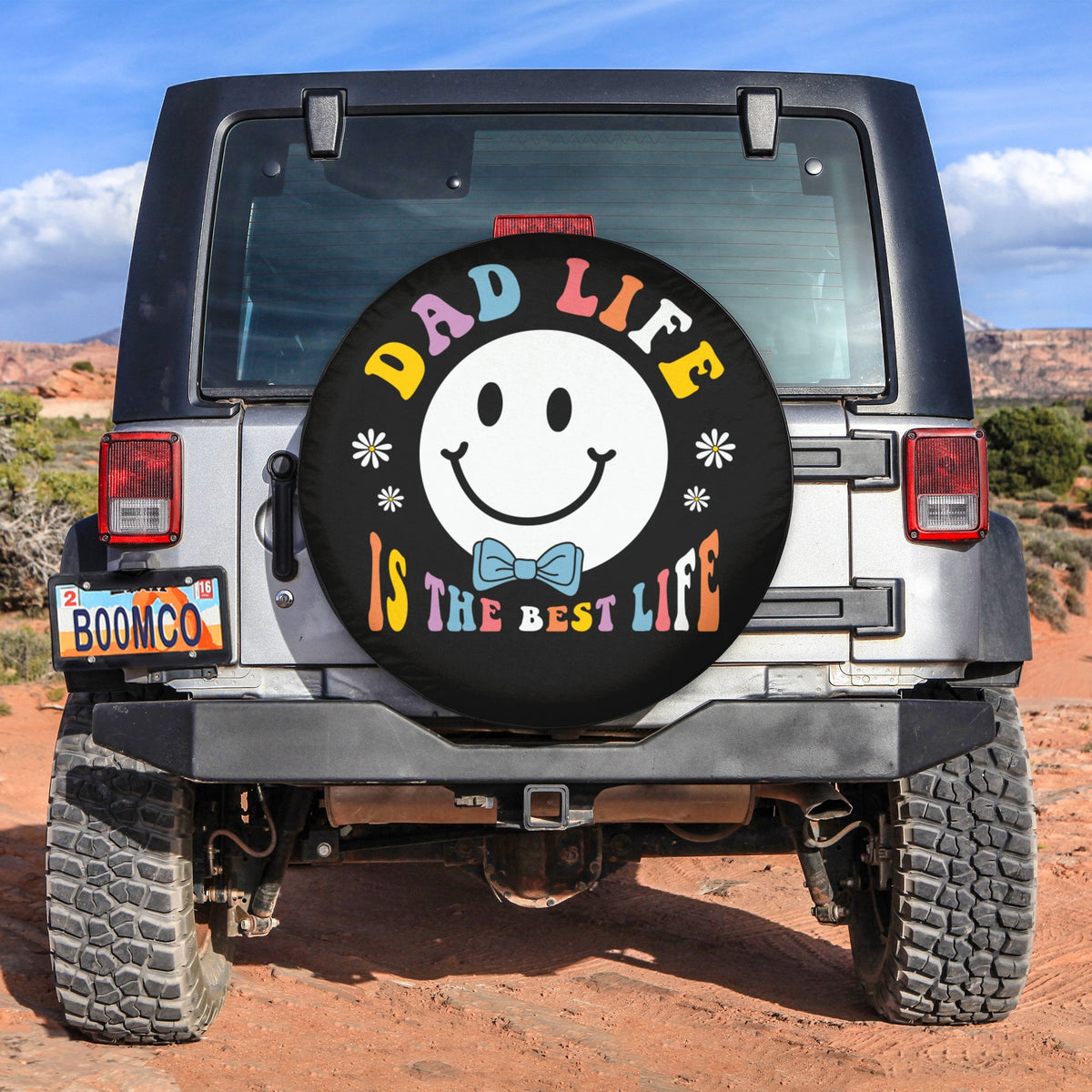 Father's Day Tire Covers - Dad Life Is The Best Life Spare Tire Cover NO.217 LT8 - Wonder Print Shop