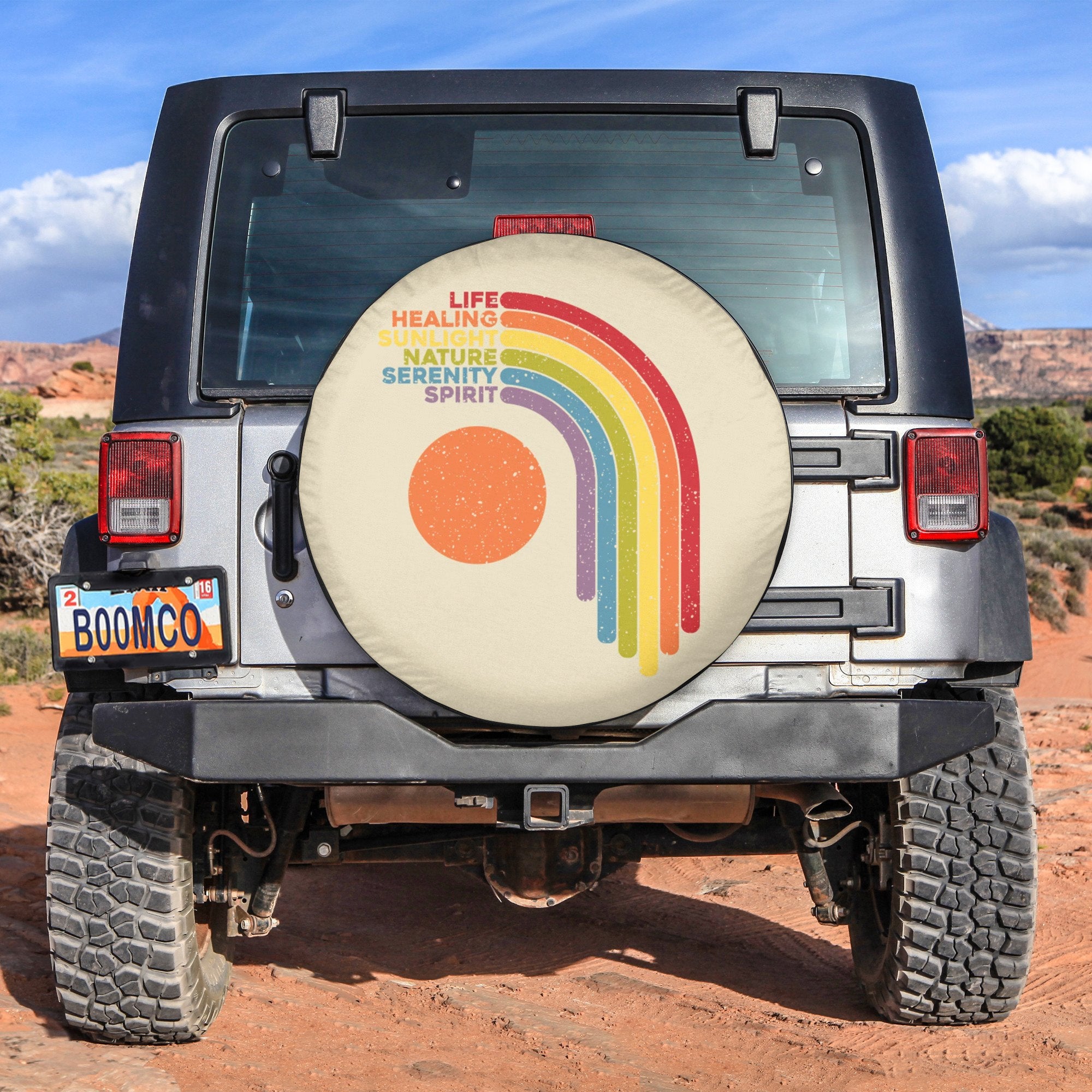 LGBT Tire Covers - Life Healing Sunlight Nature Serenity Spirit Spare Tire Cover NO.154 LT8 - Wonder Print Shop