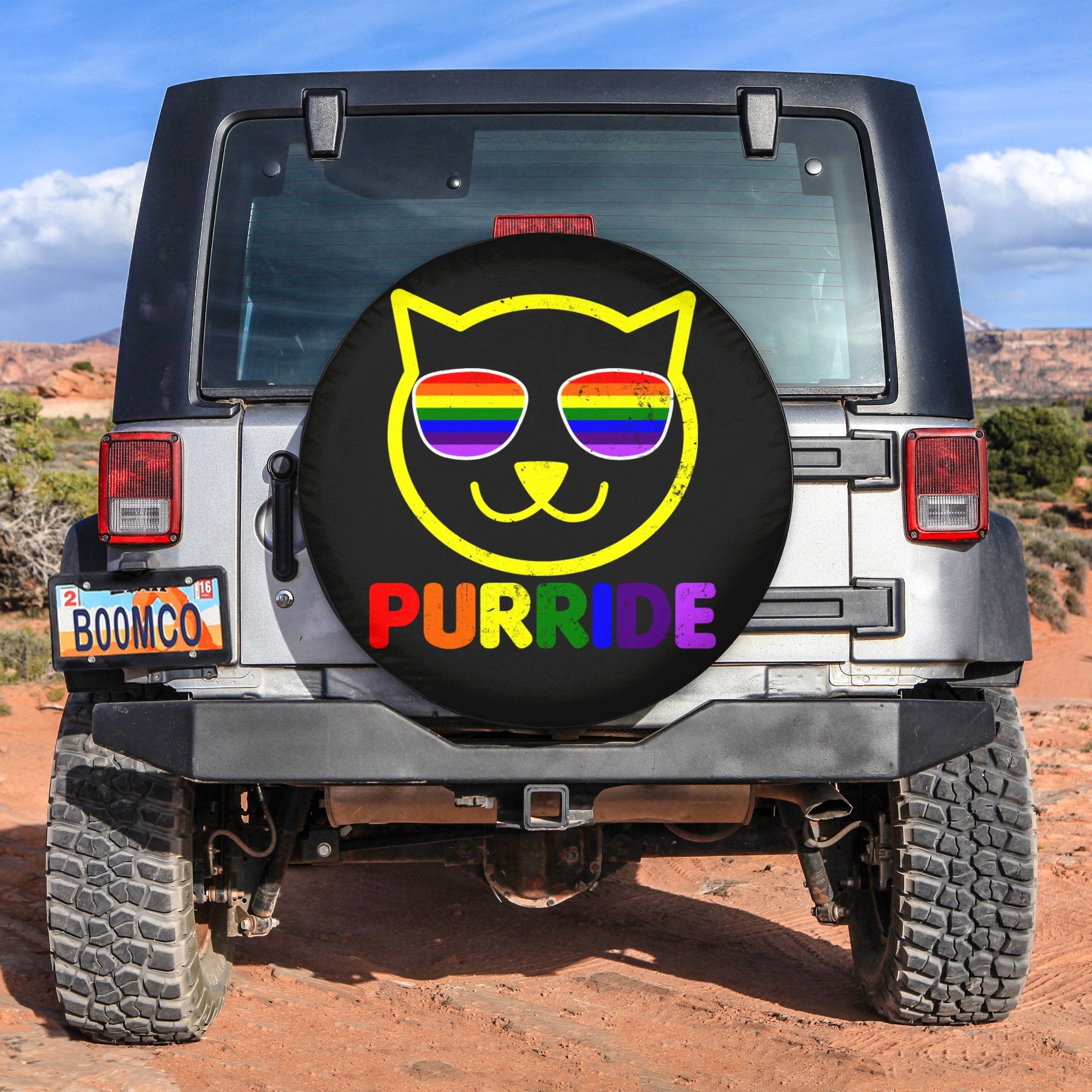 LGBT Tire Covers - Purride Spare Tire Cover NO.160 LT8 - Wonder Print Shop