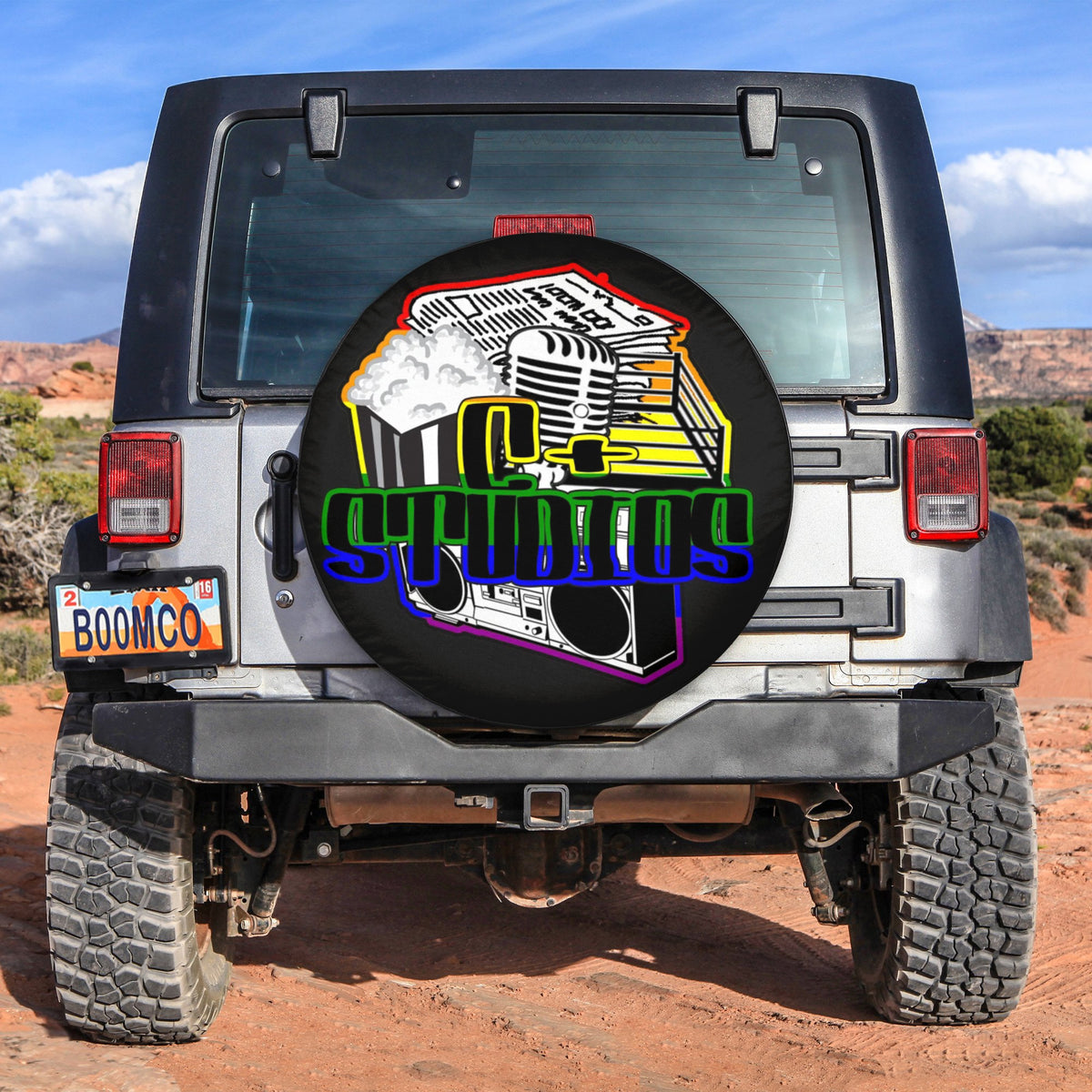 LGBT Tire Covers - C+ Studios Spare Tire Cover NO.165 LT8 - Wonder Print Shop
