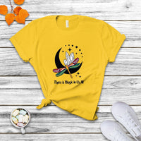 There Is Magic In Us All Moon Dragonfly Celestial Shirt for Women, Moon Child Shirt, Astronomy T-Shirt, Mystical Crystal Shirt, Dragonfly T-shirt, Dragonfly Gift T Shirt - Wonder Print Shop