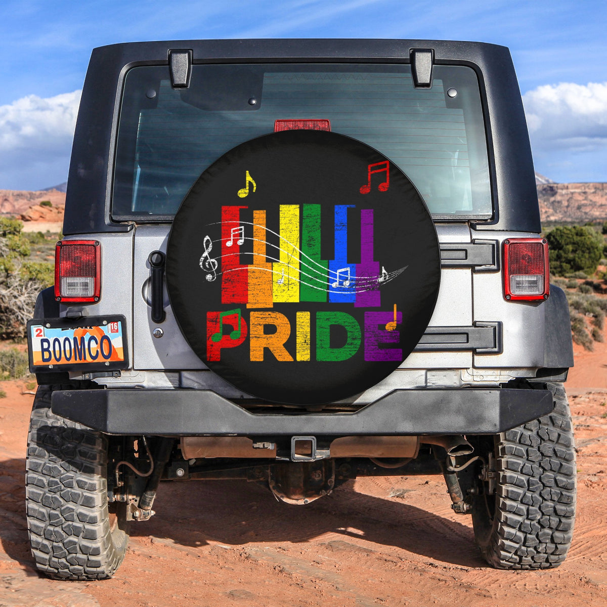 LGBT Tire Covers - Piano Pride Bird Spare Tire Cover NO.178 LT8 - Wonder Print Shop