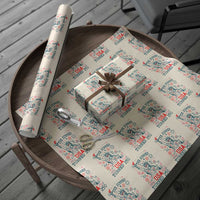 250 Years America Anniversary Statue of Liberty Wrapping Paper Roll The Summer USA Turned 250