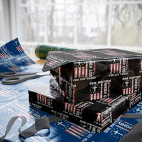 250 Years Anniversary Wrapping Paper Roll 250th Independence Day Freedom One Nation Under God US Flag