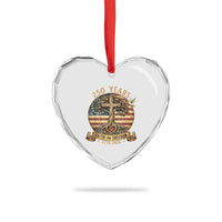 250 Years Faith and Freedom 1776 2026 Heart Crystal Glass Ornament Cross Tree Dove Religious Patriotic Christian
