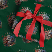 250 Years No Kings Wrapping Paper Roll Patriotic Independence Anniversary