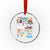 250 Years Of Eating Crayons Crystal Glass Ornament Marine Veteran 250th Anniversary - Wonder Print Shop
