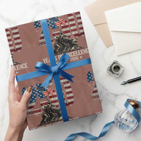 250 Years Of Excellence Wrapping Paper Roll 250th American Anniversary Independence Day - Wonder Print Shop