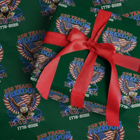 250 Years of Freedom 1776 2026 Patriotic Eagle Wrapping Paper Roll We The People USA Semiquincentennial - Wonder Print Shop