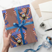 250 Years of Freedom 1776 2026 Patriotic Eagle Wrapping Paper Roll We The People USA Semiquincentennial - Wonder Print Shop