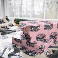 250 Years of Freedom Patriotic Eagle Wrapping Paper Roll One Nation Under God 1776-2026 250th Anniversary