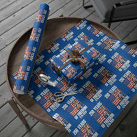 250 Years Of Freedom Wrapping Paper Roll Patriotic Uncle Sam