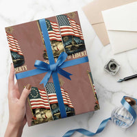 250 Years of Liberty Wrapping Paper Roll US 250th Anniversary Semiquincentennial 2026 Patriotic - Wonder Print Shop