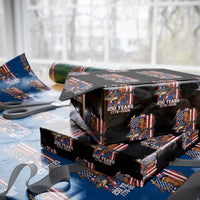 250th America Anniversary Wrapping Paper Roll Funny Tung Tung Tung Sahur Tralalero Tralala 4th of July