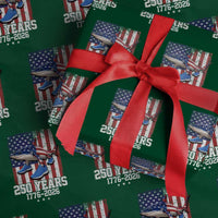 250th America Anniversary Wrapping Paper Roll Tralalero Tralala Italian Brainrot 4th of July Meme
