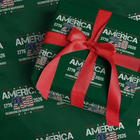 250th Anniversary Wrapping Paper Roll American 250 Years Birthday Patriotic 1776 2026