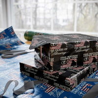 250th Anniversary USA Wrapping Paper Roll One Nation Under God 250 Years Of Blessing