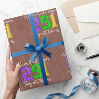 251 Mardi Gras Mobile Alabama Wrapping Paper Roll Where It All Began Fat Tuesday Carnival Glitter Print