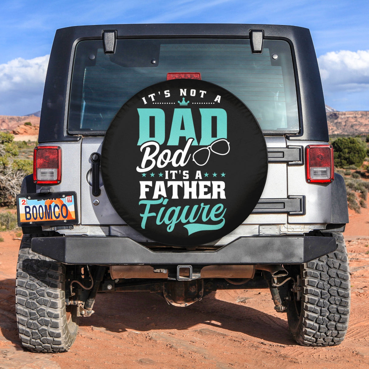 Father's Day Tire Covers - It's Not A Dad Bod It's A Father Figure Spare Tire Cover NO.267 LT8 - Wonder Print Shop