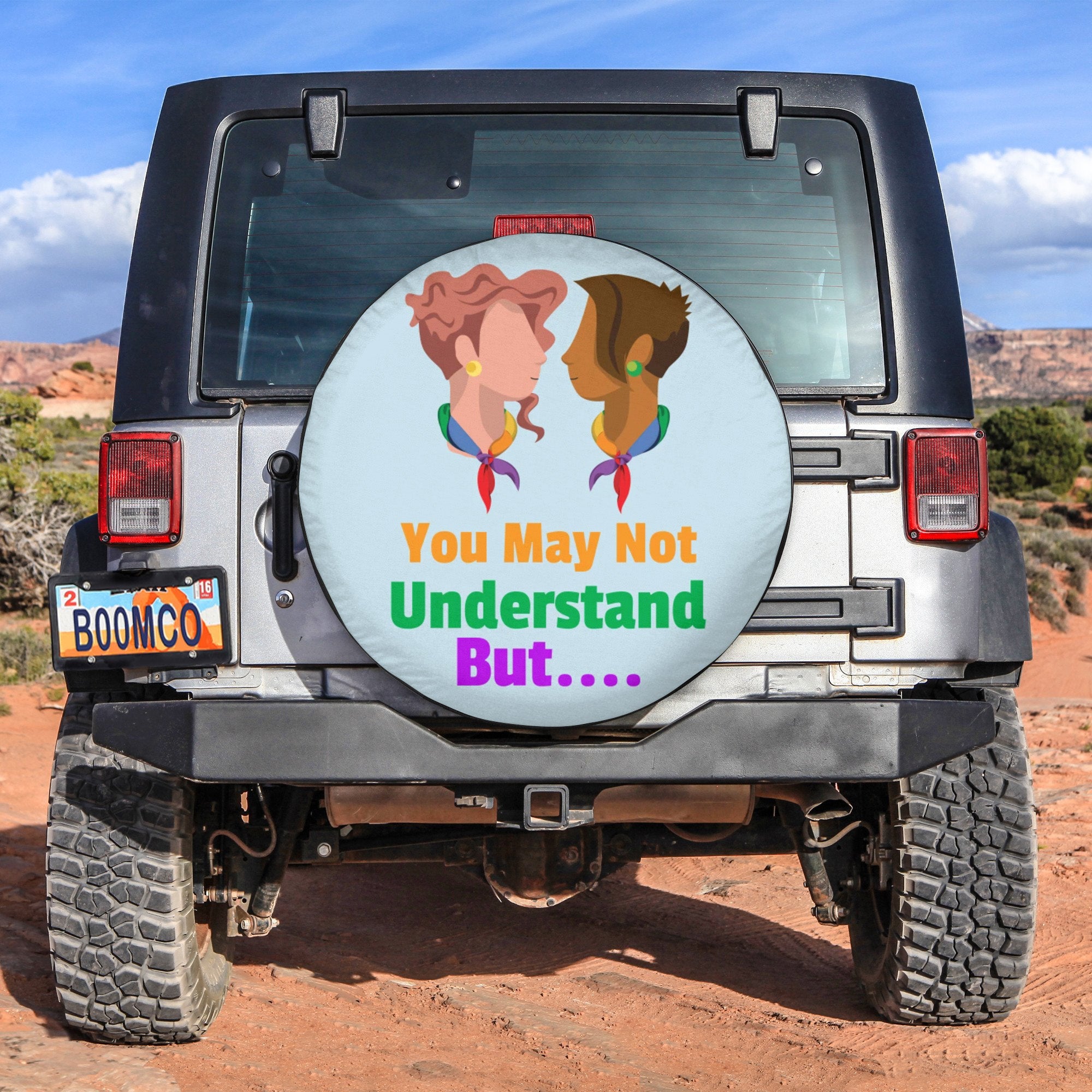 LGBT Tire Covers - You May Not Understand But Spare Tire Cover NO.204 LT8 - Wonder Print Shop