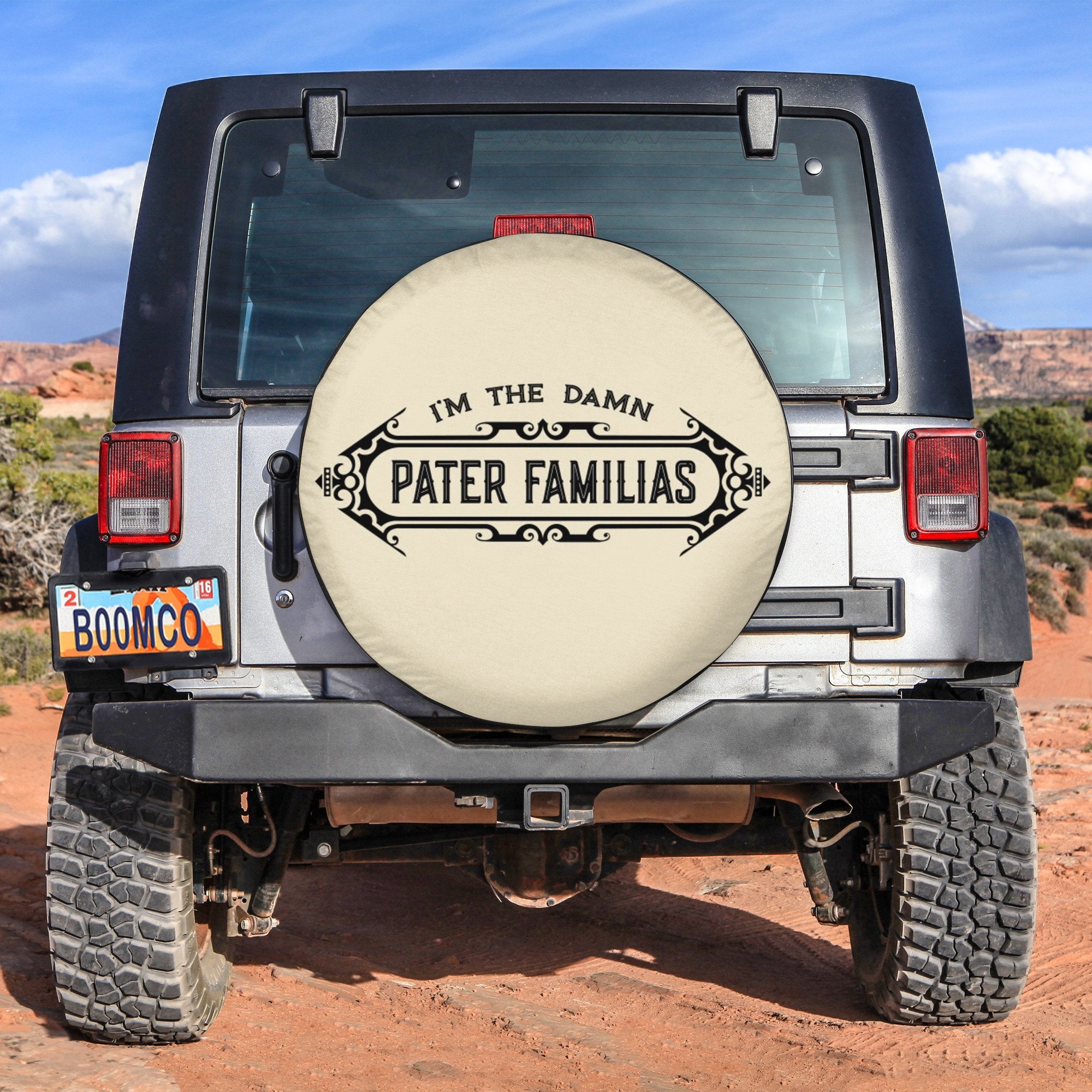 Father's Day Tire Covers - I'm The Damn Pater Familias Spare Tire Cover NO.28 LT8 - Wonder Print Shop