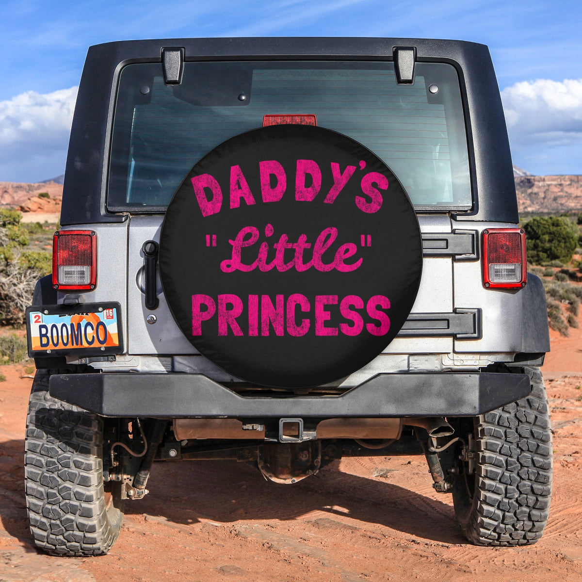 Father's Day Tire Covers - Daddy's "Little" Princess Spare Tire Cover NO.289 LT8 - Wonder Print Shop