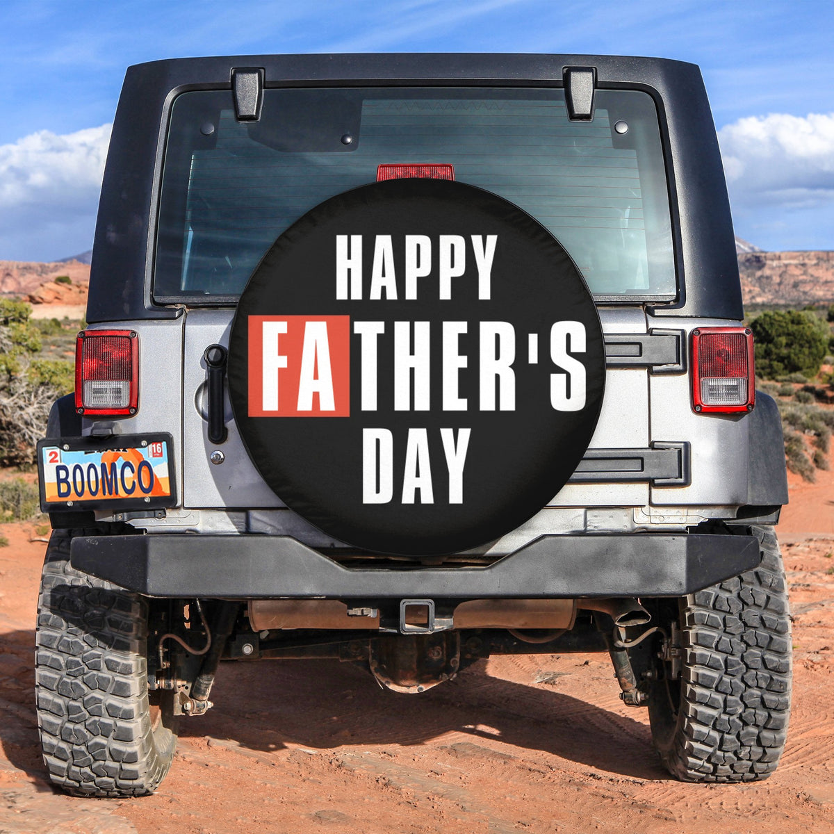 Father's Day Tire Covers - Happy Father's Day Spare Tire Cover NO.290 LT8 - Wonder Print Shop