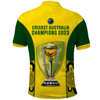 Australia Cricket Polo Shirt Champions World Cup 2023 - Wonder Print Shop