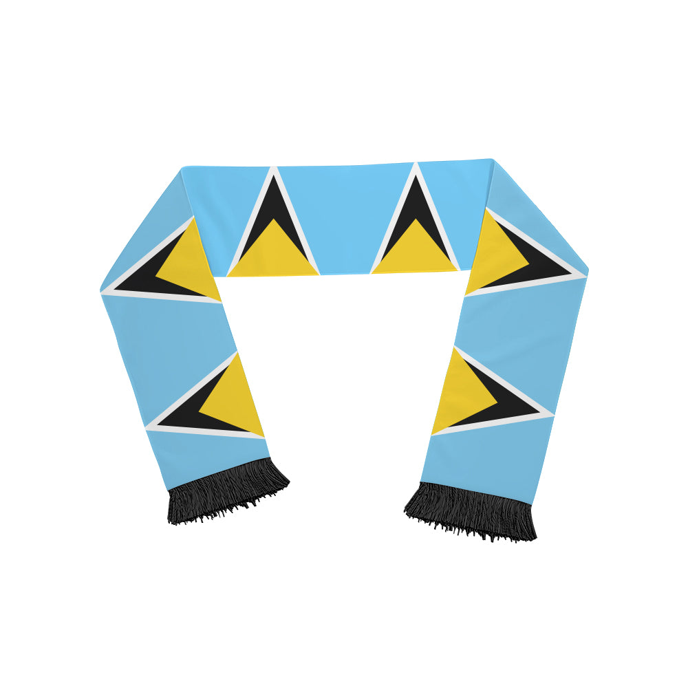 Saint Lucia Ruffneck Scarf