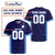 Custom Navy Blue Rugby Jersey Sporty Style - Wonder Print Shop