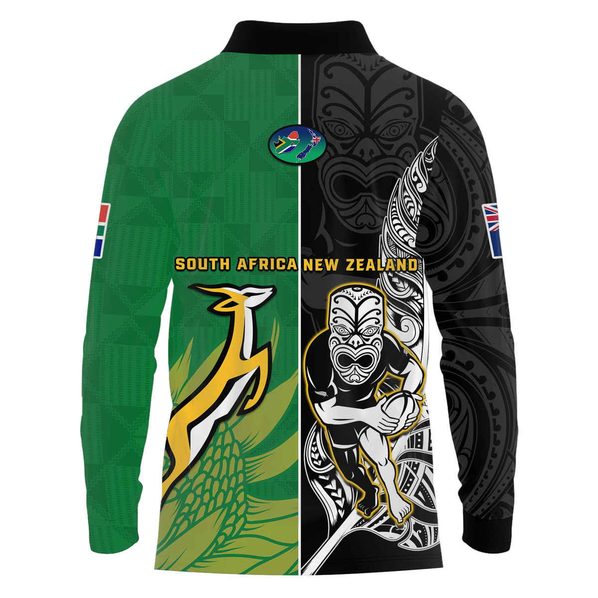 CUSTOMER REQUEST- New Zealand and South Africa - 01/10/2025 - Long Sleeve Polo Shirt - LT14