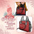 Custom Mother’s Day Shoulder Handbag – Hearts & Kids’ Names Mama Gift Purse CTM05