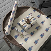 2nd Grade Teacher Pennant US Flag Back to School Wrapping Paper Roll