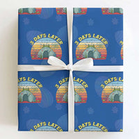3 Days Later Christian Resurrection Wrapping Paper Roll Funny Easter Jesus Meme