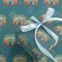 3 Days Later Christian Resurrection Wrapping Paper Roll Funny Easter Jesus Meme