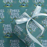 3 Days Later Wrapping Paper Roll Funny Easter Christian