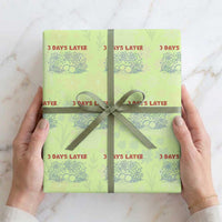 3 Days Later Wrapping Paper Roll Funny Easter Jesus Christian Meme