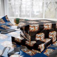 3 Fire Horses Moon Equestrian Wrapping Paper Roll Year Of The Fire Horse Joke