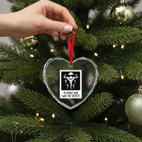 30 Years Ago I Was The Fastest Heart Crystal Glass Ornament Funny 30th Birthday Gift Idea
