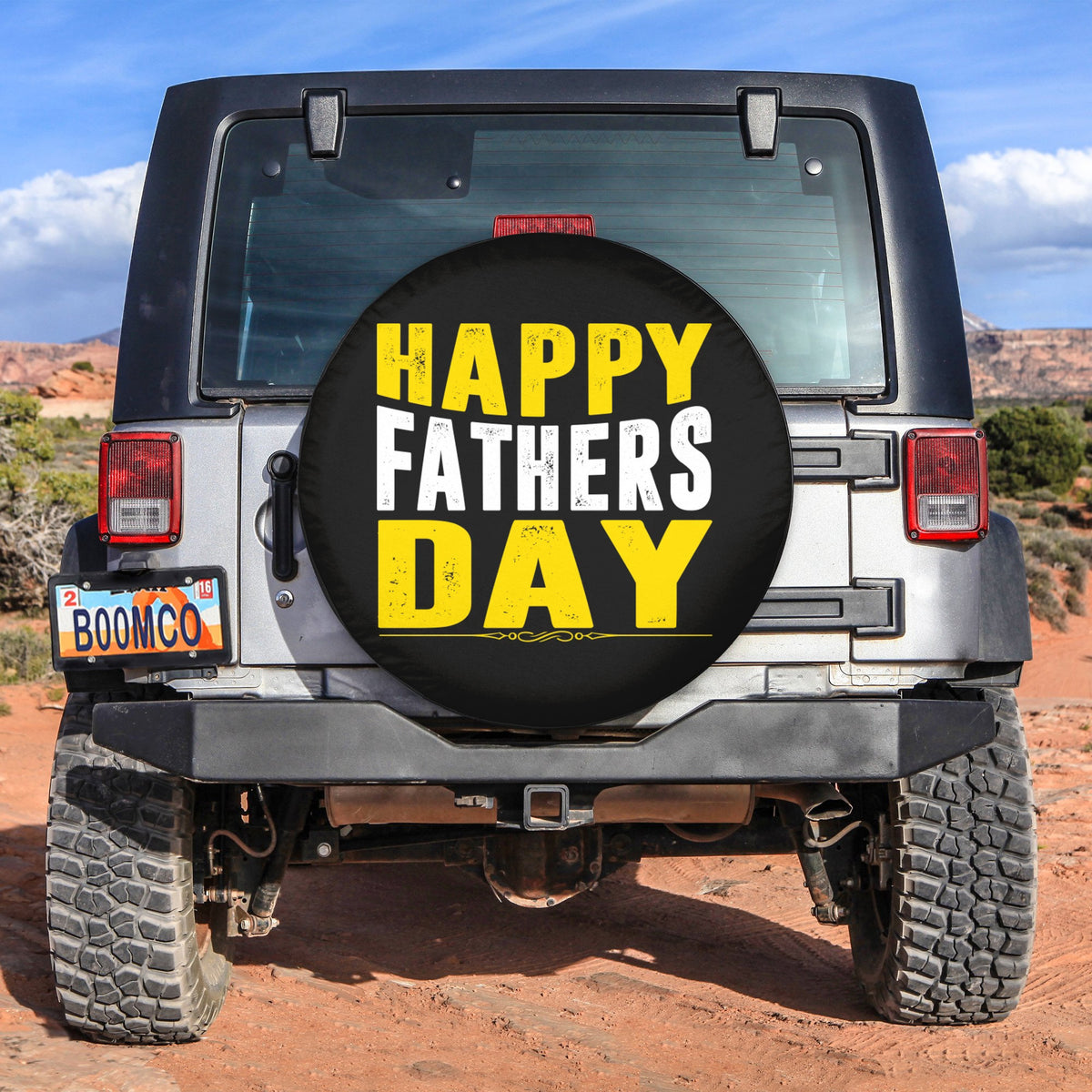 Father's Day Tire Covers - Happy Father's Day Spare Tire Cover NO.309 LT8 - Wonder Print Shop