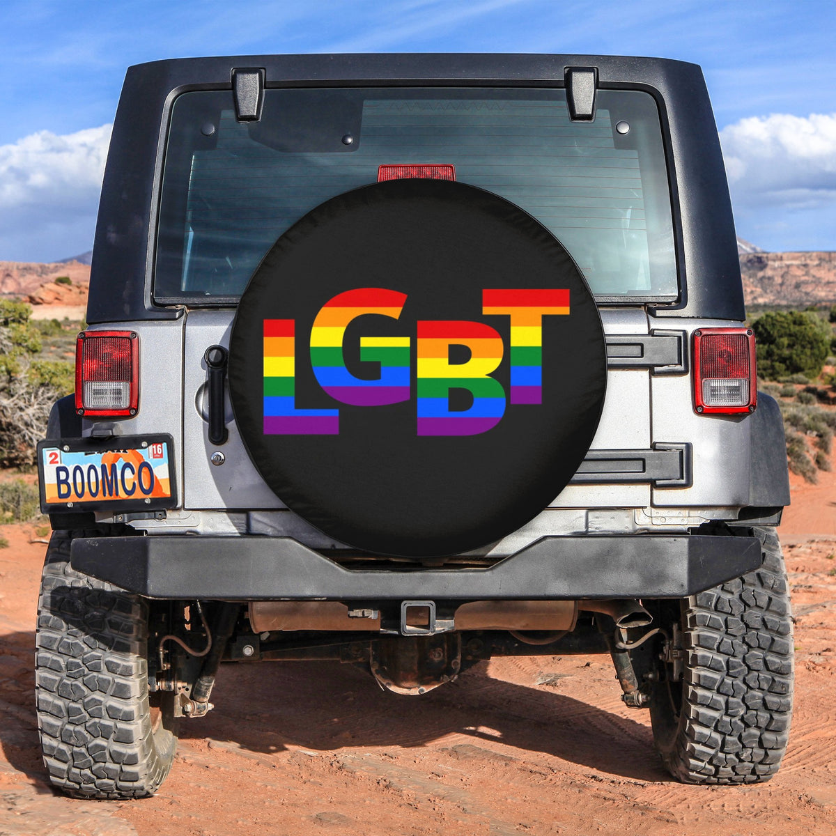 LGBT Tire Covers - LGBT Pride Spare Tire Cover NO.272 LT8 - Wonder Print Shop