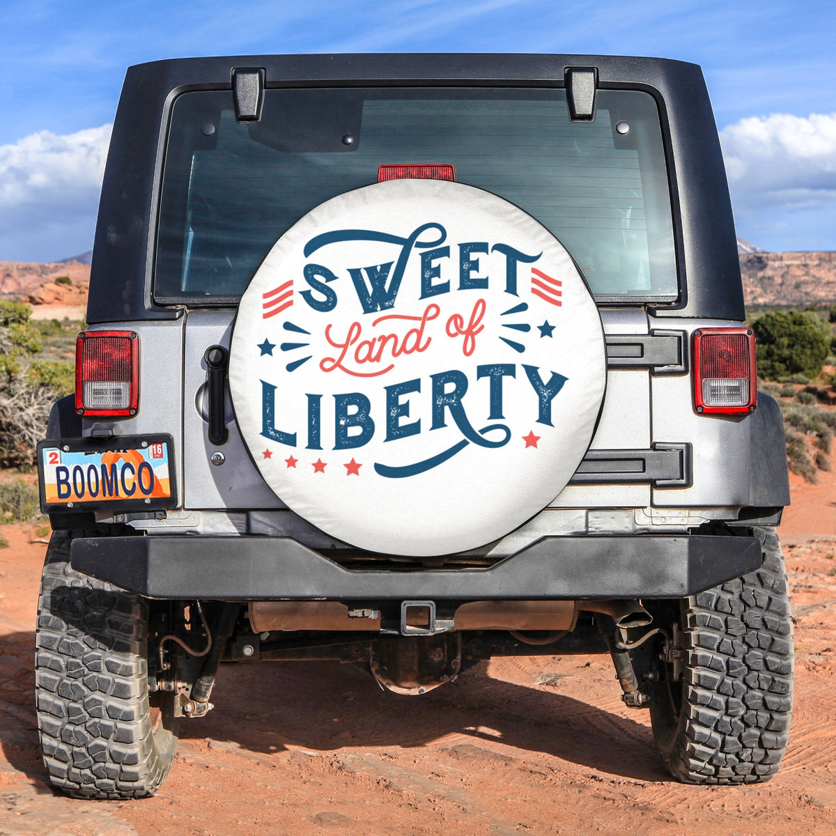 4th Of July Tire Covers - US Independence Day Sweet Land Of Liberty Spare Tire Cover NO.38 LT8 - Wonder Print Shop