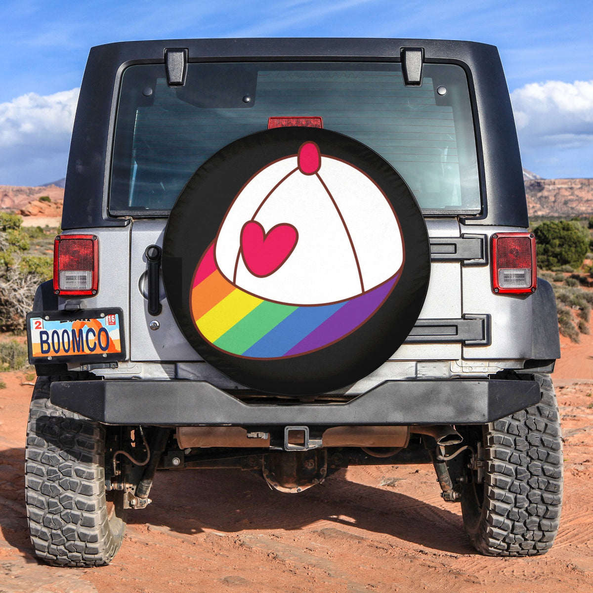 LGBT Tire Covers - Cap Pride Spare Tire Cover NO.310 LT8 - Wonder Print Shop