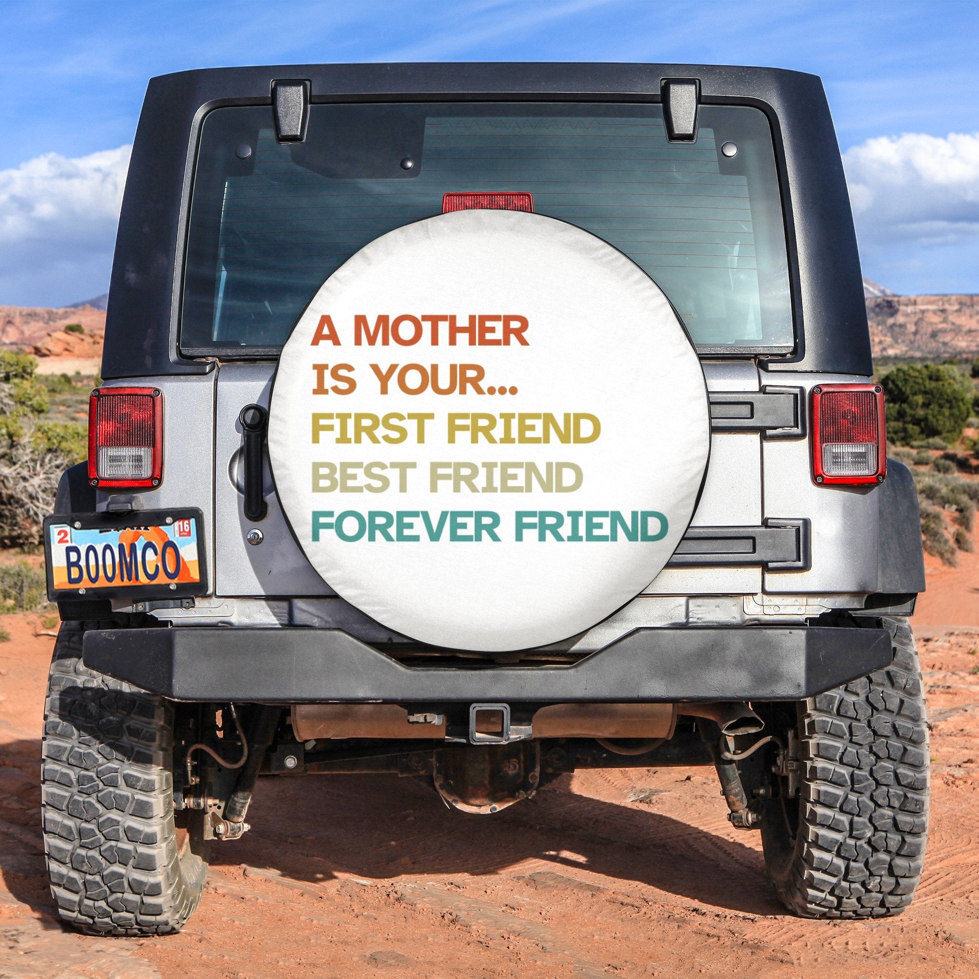 Best Friends Tire Covers - A Mother Is Your First Friend Best Friend Forever Friend Spare Tire Cover NO.28 LT8 - Wonder Print Shop