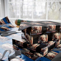 39th President Jimmy Carter Wrapping Paper Roll America's Grandpa Presidents' Day USA Flag Vintage - Wonder Print Shop