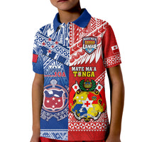 Custom Mate Maa Tonga Toa Samoa Rugby Polo Shirt Polynesian Pattern - Wonder Print Shop