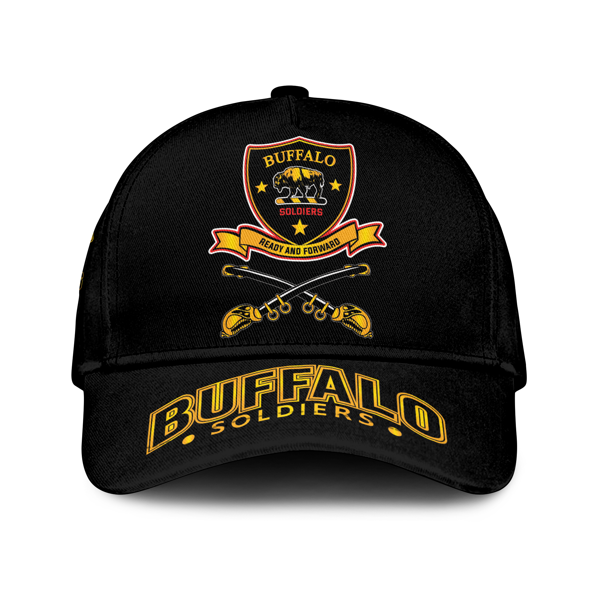 CUSTOMER REQUEST - 12/04/2024 - Buffalo Soldiers African American Legend Of The Black Soldiers Cap - RLT01