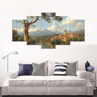 Custom Photo 5 Pieces Canvas Wall Art CTM05